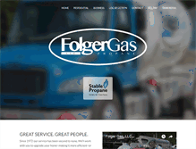 Tablet Screenshot of folgergas.com